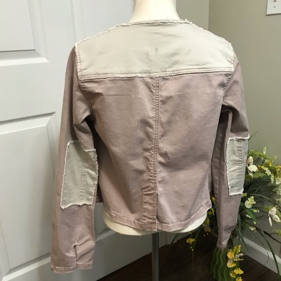 Free People Distressed Jacket S - Picture 3 of 8